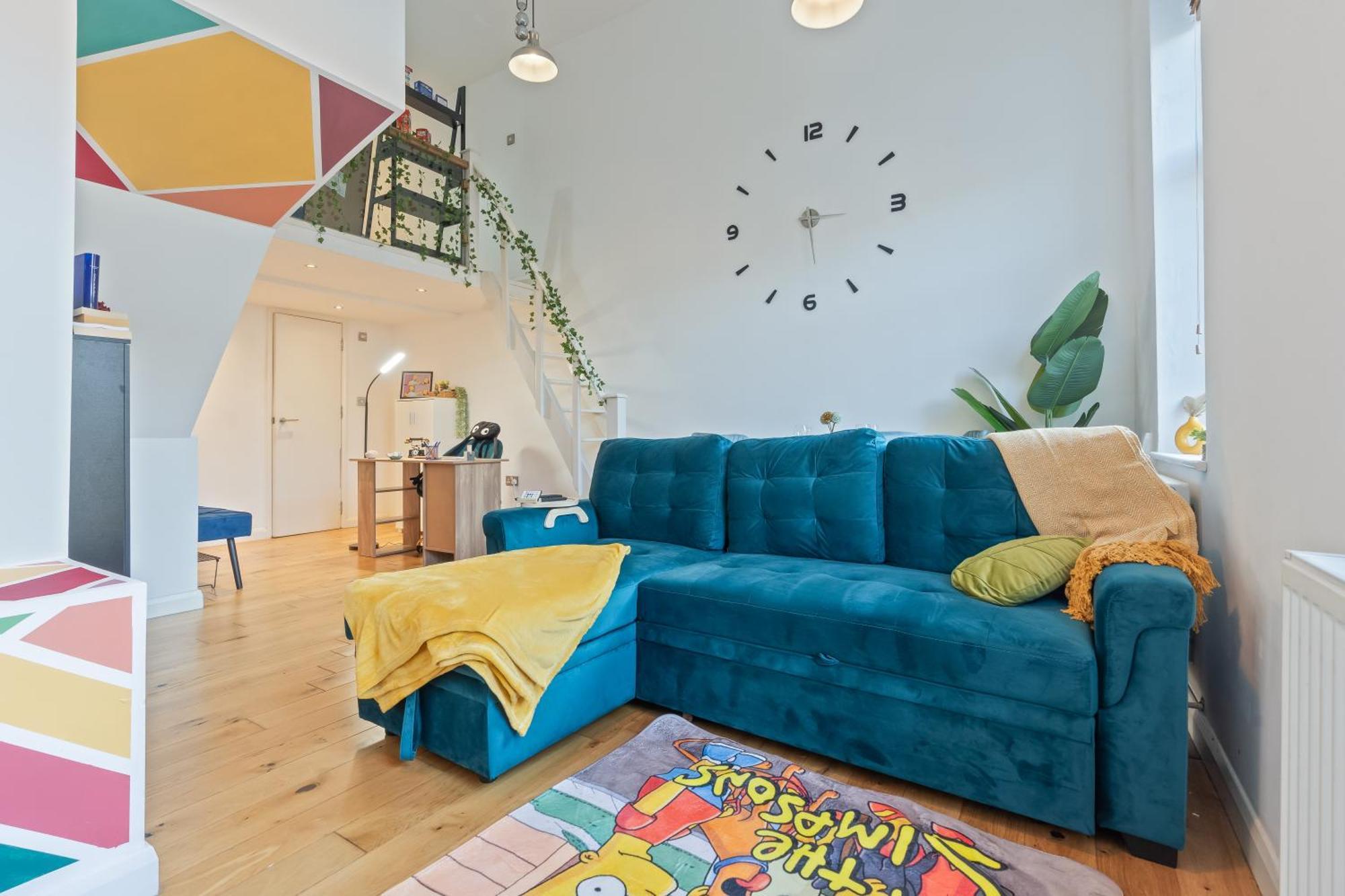 Cosy 1 Bed W Loft Sleeps 6 Close To Stations * Londres